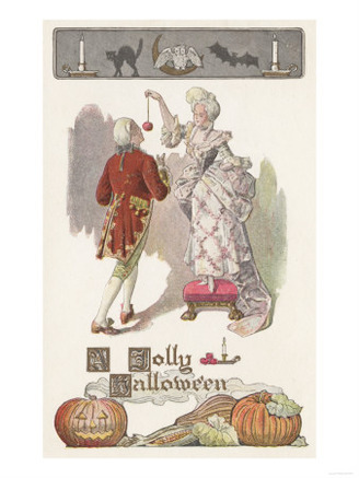 A Jolly Halloween - Restoration Dressed Couple