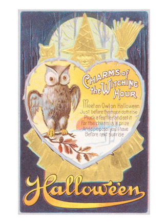 Halloween, Owl and Poem